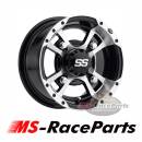 Quad Alufelgen SS-112 Sportwheels 10x5 Machined w/Black...