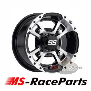 SS-112 Sportwheels 10x8 Machined w/Black LK 4x115