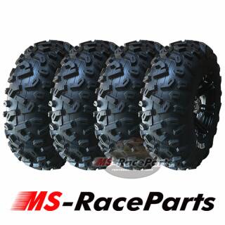 30x10-14 STAG Radsatz Can Am Maverick 1000 Felgen inkl. Radmuttern 14x6 VA & 14x8 HA