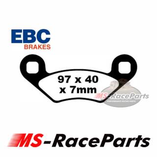 Bremsbeläge vorn 1 Seite Sportsman 700 alle Modelle 02-07