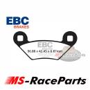 Bremsbeläge hinten 1 Seite Sportsman 1000 MD/XP 15-22