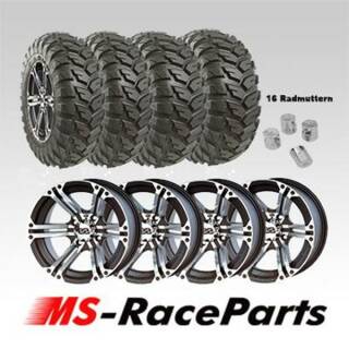 Radsatz komplett CF-Moto 25x8-12 / 25x10-12