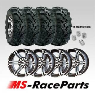 Mud Lite XTR 4 Räder komplett Can Am Outlander 25x8-12 / 25x10-12