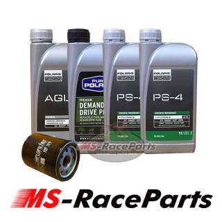 Ölwechsel Polaris Sportsman XP 570 (24,64EUR/L) Bj. 14-25 mit Getriebe- & Differentialöl