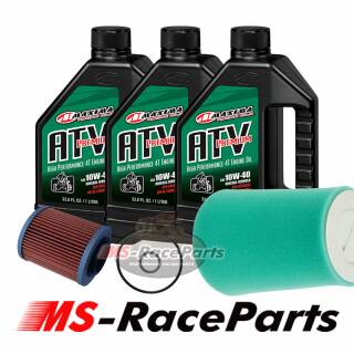 Ölwechsel Can Am Renegade & Outlander Maxima 10W40 (12,50Euro/L) Motoröl Motorenöl mit Luftfilter G1 Modelle