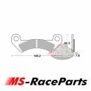 Sintermetall Bremsbeläge John Deere XUV 625 / 825 / 855 D Gator Bj. 2011 Vorderachse links