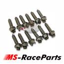 Spikes 15,9 mm Rennspikes Rennfahrer Eisrennen Pro Gold...