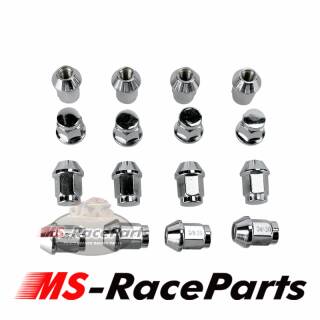 DWT konische Radmuttern 3/8 Zoll 16 Stück Lug Nut