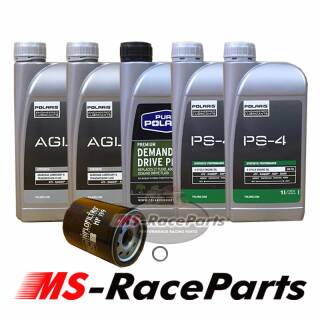 Ölwechsel Polaris Ranger 570 (24,64EUR/L) Bj. 14-25 Service Kit Wartungspaket Motoröl mit Getriebe- & Differentialöl