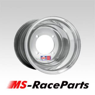 10x8 Douglas Red Label - polierte Alufelge für Quad 4x156 ET 3+5  (Yamaha, Polaris)