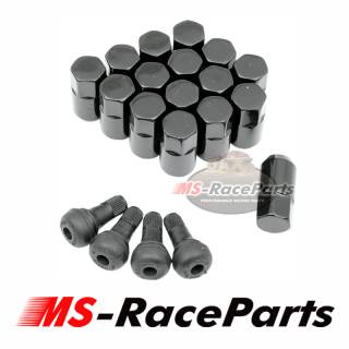 Radmuttern 3/8 Zoll 16 Stück Lug Nut Moose Racing SP300MO201B Polaris Ranger Sportsman RZR 