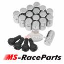 Radmuttern 12x1,5 16 Stück Lug Nut Moose Racing...
