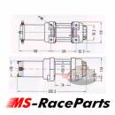 Bronco 2500 Seilwinde mit Synthetikseil 12 Volt 1133 kg...