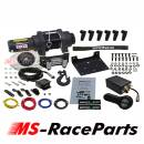 Bronco 3500 Seilwinde mit Synthetikseil Black Edition 12...