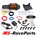 Schnelllauf Seilwinde 3500 mit Synthetikseil 12 Volt 1581...