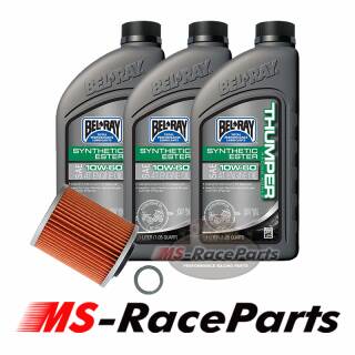 Professionell Wartungspaket CF-Moto 850 1000 Motoröl (17,50Euro/L) + Ölfilter Ölwechsel Servicepaket 10W60 Bel Ray Thumper Racing