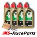 Ölwechsel Can Am Maverick X3 Castrol 10W50 Power 1...
