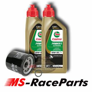 Ölwechsel Polaris Scrambler 850 1000 Castrol 10W50 Power 1 Ultimate (13,66Euro/L) Motoröl Motorenöl 15FFAE