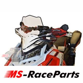 Windshield Polaris Axys Mid 18,5" Clear Windschutzscheibe Pro RMK Indy Titan Powermadd 11630