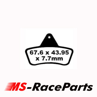 Bremsbeläge Arctic Cat eine Seite der Vorderachse alle Modelle 250 2x4 Utility 99-04