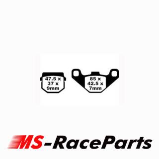 Bremsbeläge Bombardier & Can Am eine Seite der Vorderachse alle Modelle Rally 200 03-04