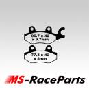 Bremsbeläge Bombardier & Can Am eine Seite der...