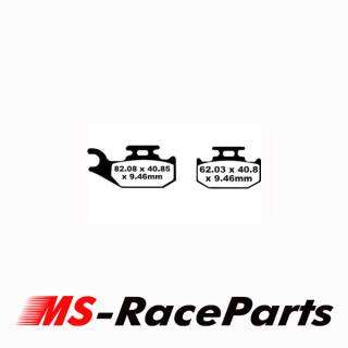 Bremsbeläge Bombardier & Can Am eine Seite der Hinterachse alle Modelle Outlander Max 500 XT ( DPS) 4x4 13-14 rechts