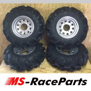 ITP Mega Mayhem Räder Can Am Renegade & Outlander 28x9-12 & 28x9-12 silber